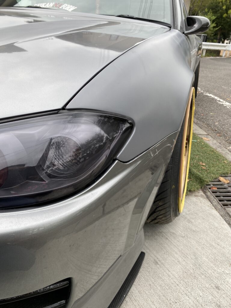 シルビアs15用 ガゼルパンチ 3104フェンダー S15シルビア 30ミリくらいワイドフェンダー 3104フェンダー